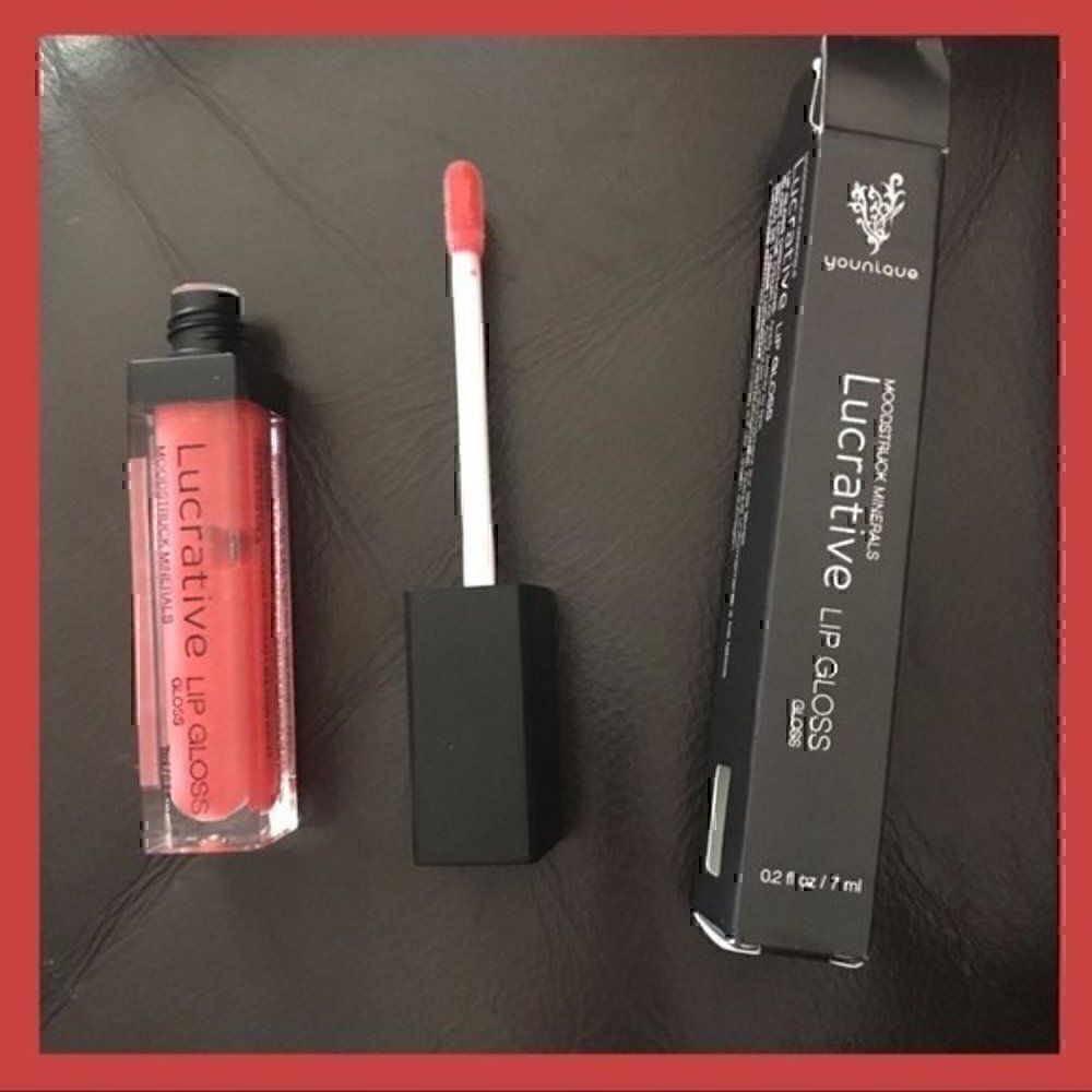 *30off3* NIB. Younique Lucrative Lip Gloss - Lovesick  - Picture 4 of 6